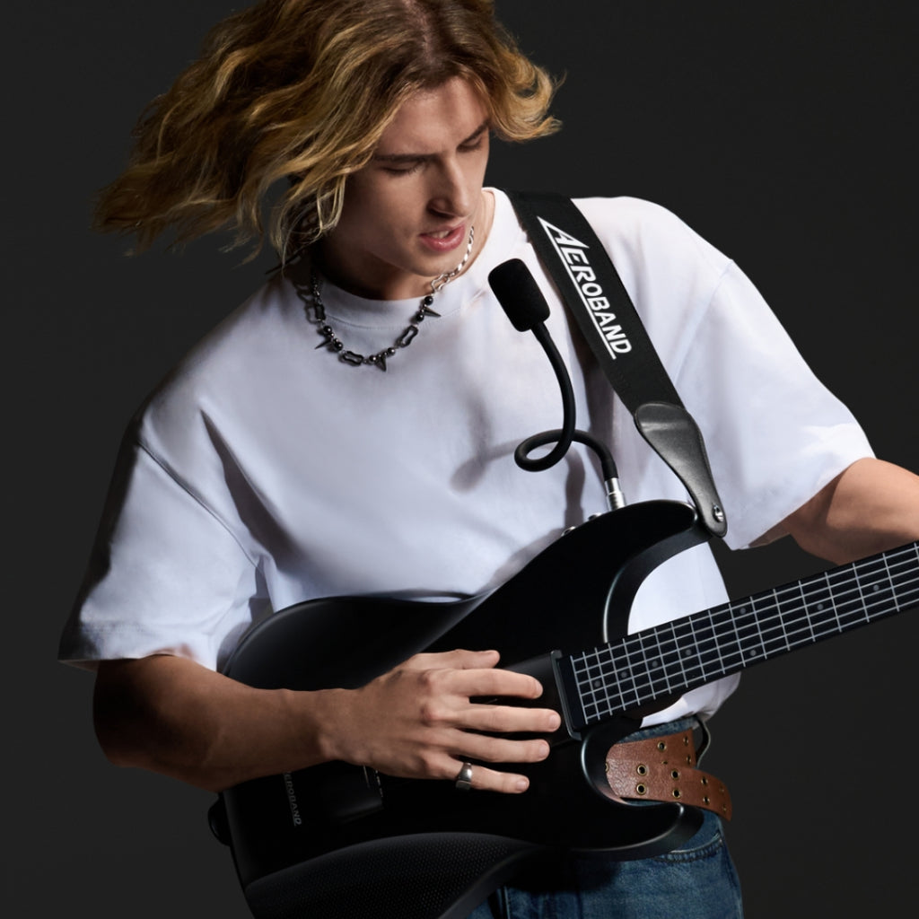 Aeroband Guitar Strap(Black)
